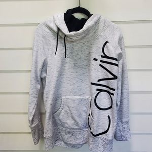 Calvin Klein Performance sweater, Size:L Color: Gray & black